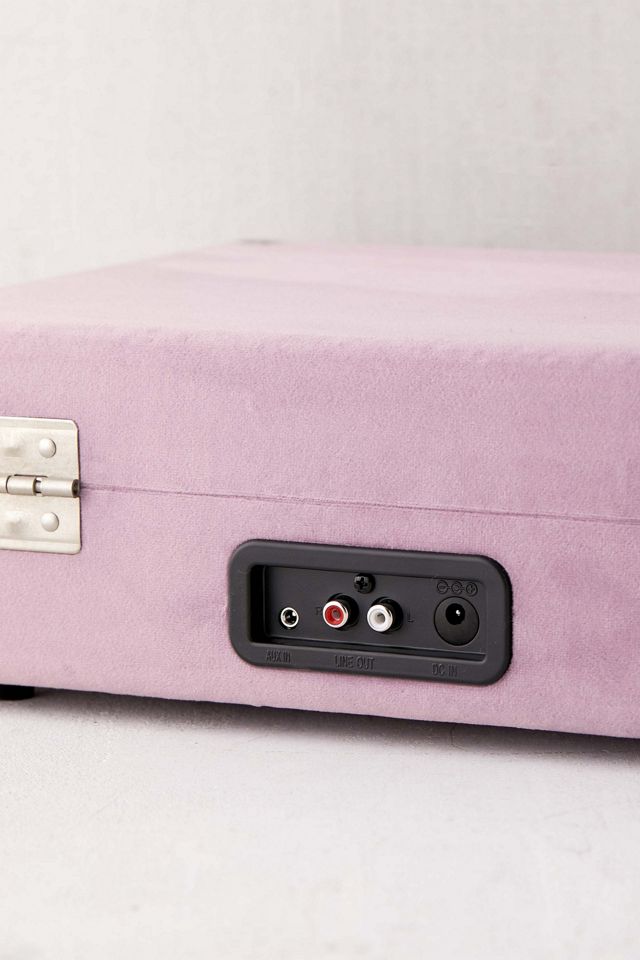 Crosley UO Exclusive Cruiser Mauve Velvet Bluetooth Record Player #5