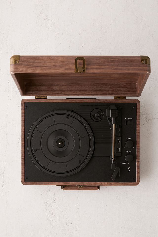 Crosley Cruiser Walnut Wood Bluetooth Record Player #1