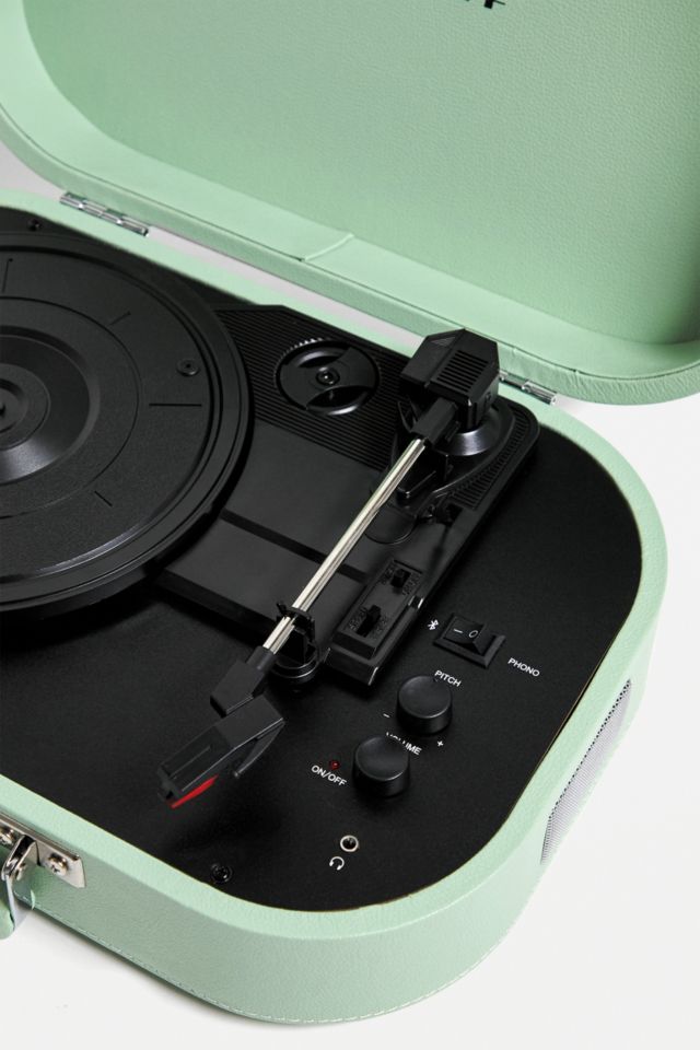 Crosley - Tourne-disque portable Bluetooth Discovery menthe