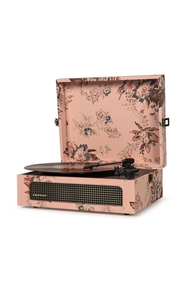 Crosley Voyager Floral Reproductor de discos de vinilo Bluetooth #1