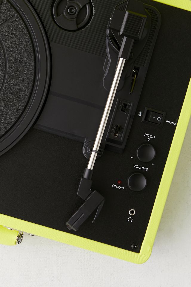 Crosley - Tourne-disque vinyle Bluetooth Cruiser jaune fluo #3