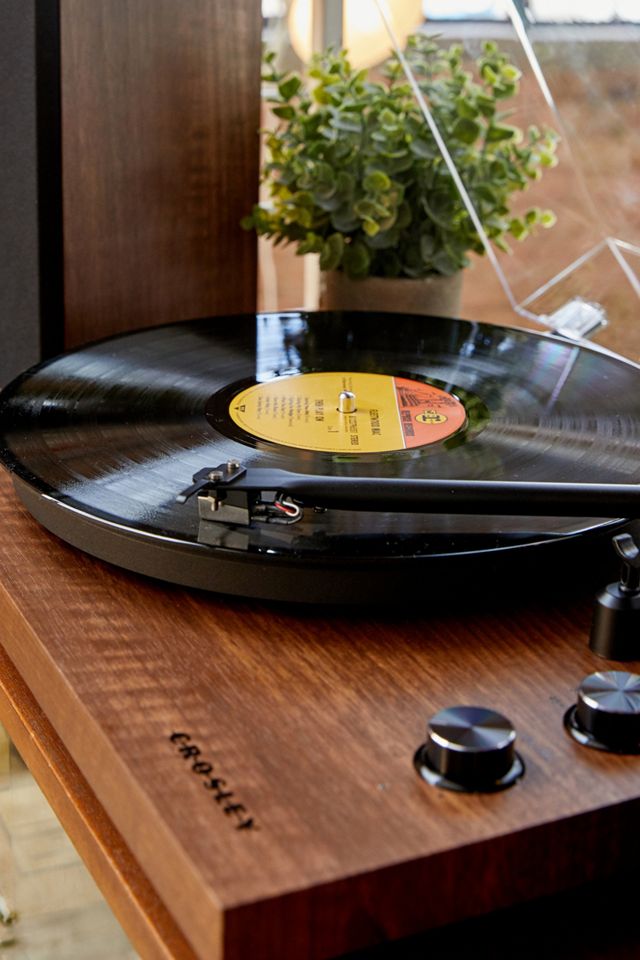 Crosley Brown C62 Turntable System With External Speakers #1