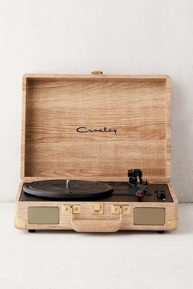 Crosley caisse en bois pour 75 disques vinyles