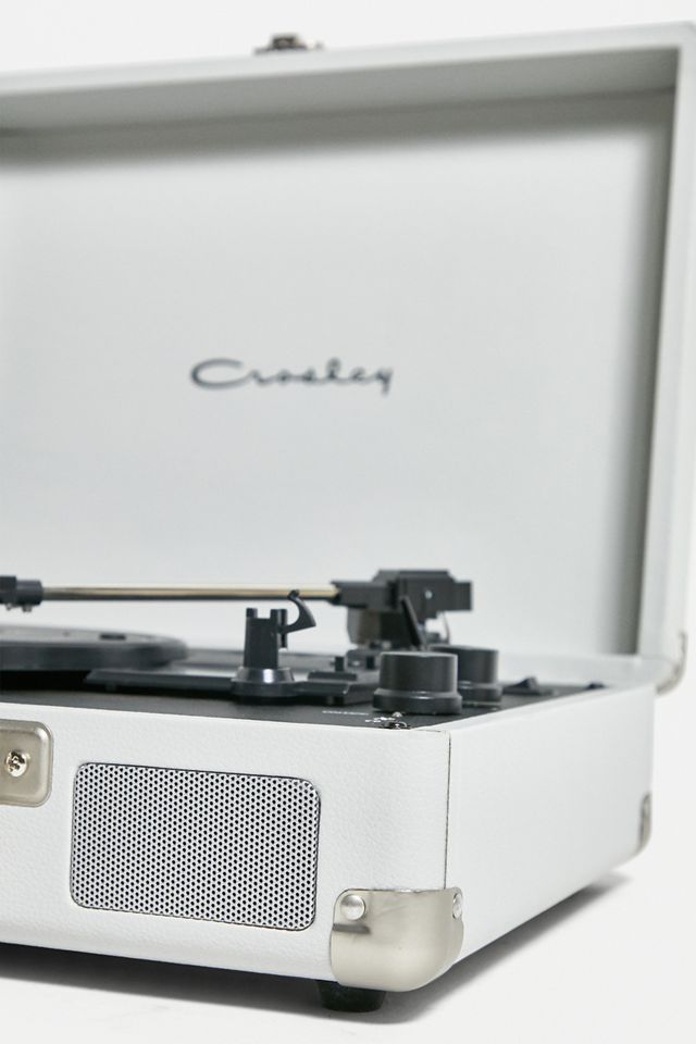 Crosley UO Exclusive Grey Cruiser Vinyl Record Player With Bluetooth Input & Output #4