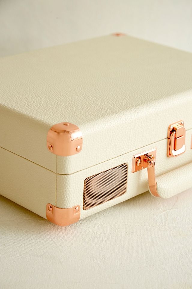 Crosley Cruiser Cream and Rose Gold Bluetooth Vinyl Record Player #3