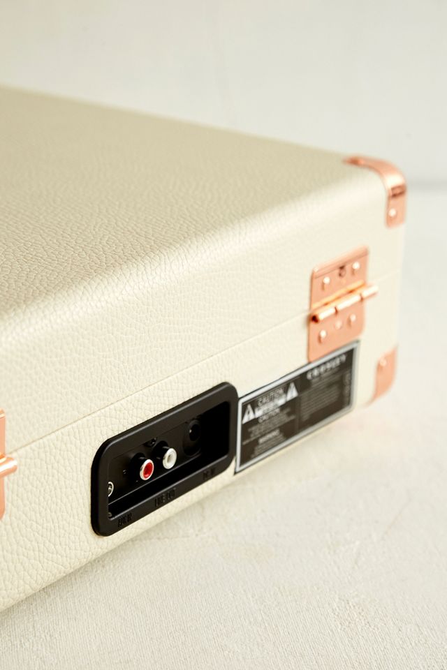 Crosley Cruiser Cream and Rose Gold Bluetooth Vinyl Record Player #4