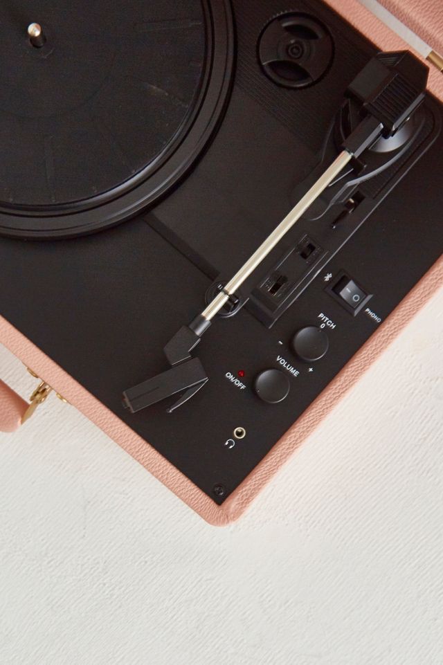 Crosley – Bluetooth-Plattenspieler „Cruiser“ in Rosa und Gold #3
