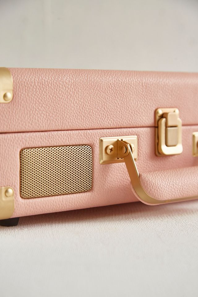 Crosley – Bluetooth-Plattenspieler „Cruiser“ in Rosa und Gold #4