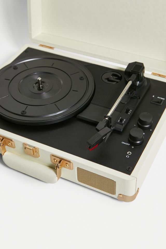 Crosley UO Exclusive Cruiser Cream e Gold Bluetooth Vinyl Record Player #1