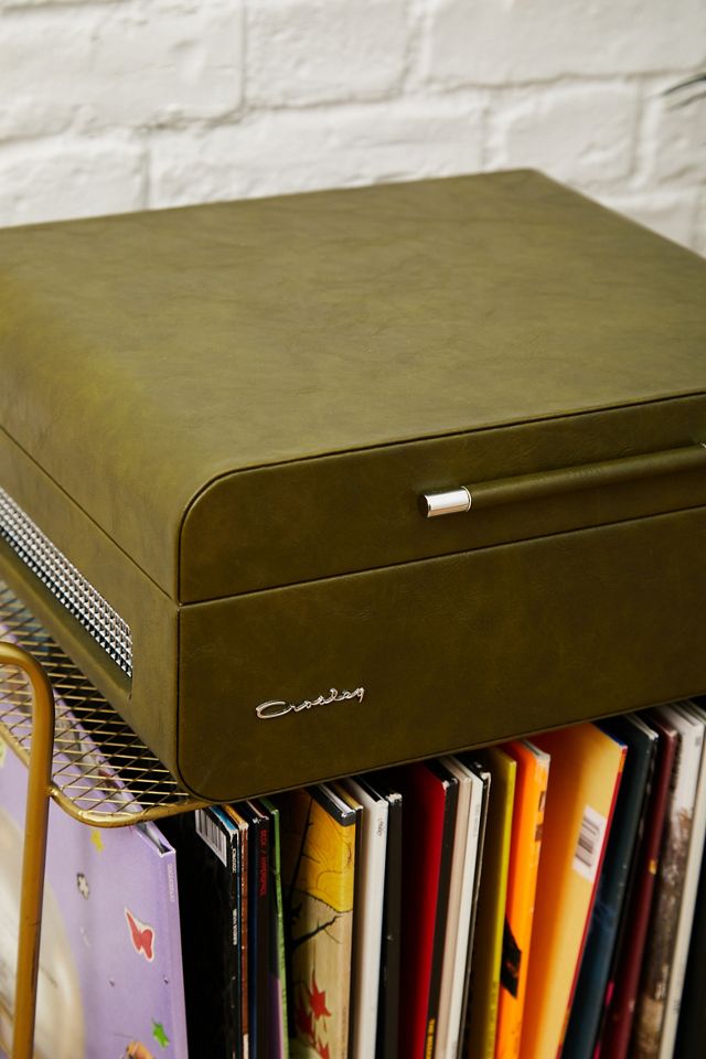 Crosley Mercury Green Vinyl Record Player With Bluetooth Input & Output #2