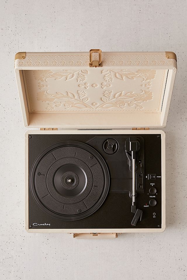 Crosley UO Exclusive Folklore Floral Cruiser Vinyl Record Crosley UO Exclusive Folklore Floral Cruiser Vinyl Record