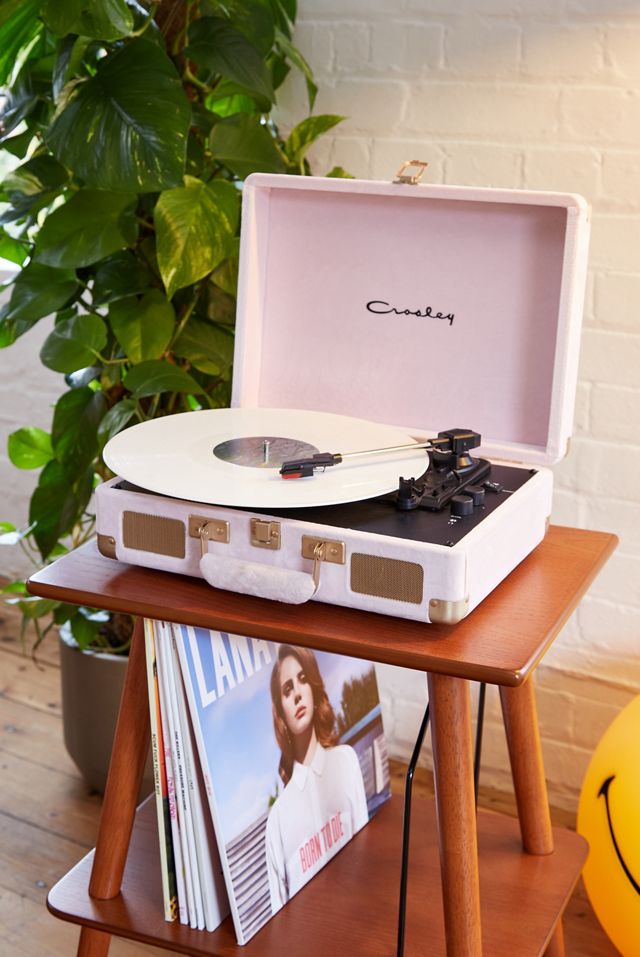 Crosley Cruiser Deluxe - Platine Vinyle - Bluetooth - Violet Bordeaux