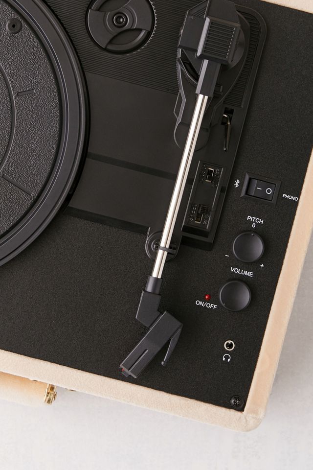 Crosley – Plattenspieler „Cruiser‟ mit Bluetooth-Funktion mit sandfarbenen Samtbezug  #3