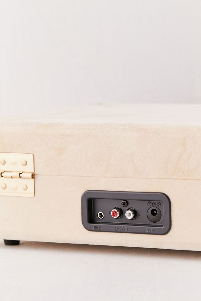 Crosley – Plattenspieler „Cruiser‟ mit Bluetooth-Funktion mit sandfarbenen Samtbezug  #4