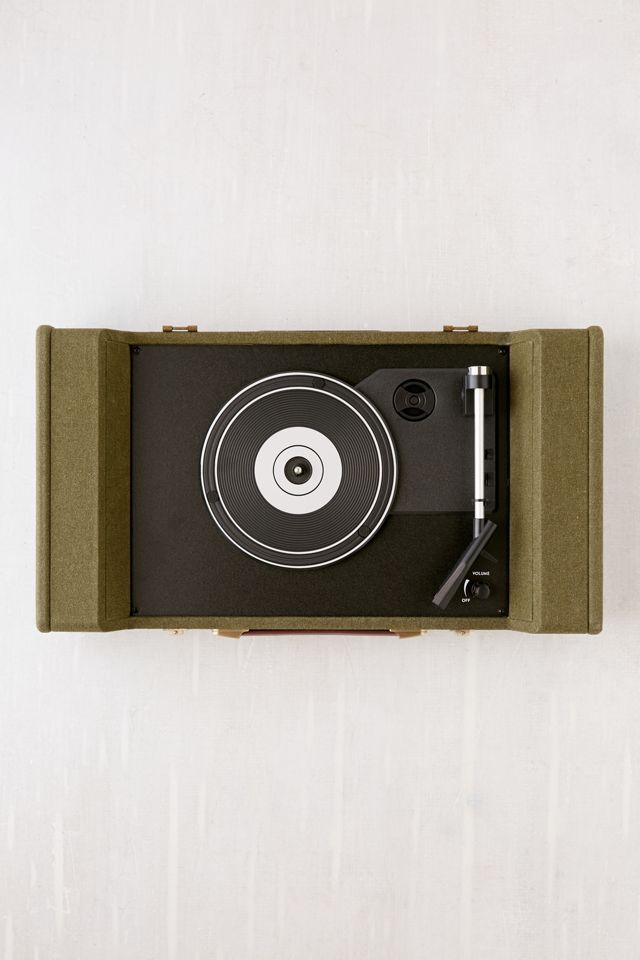 Crosley – Tragbarer Plattenspieler „Nomad“ in Olivgrün #1