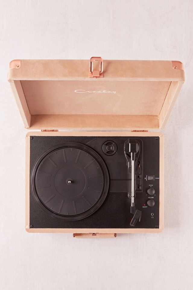 Crosley Tan Velvet Cruiser Bluetooth Record Player #1