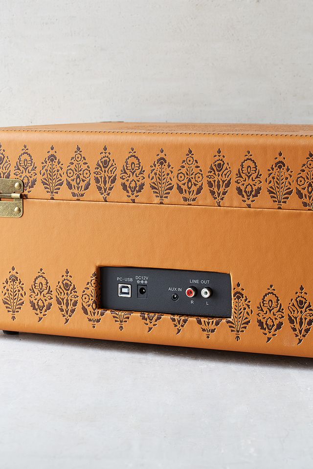 Crosley X UO – Tragbarer Plattenspieler „Keepsake“ in geprägtem Koffer #2