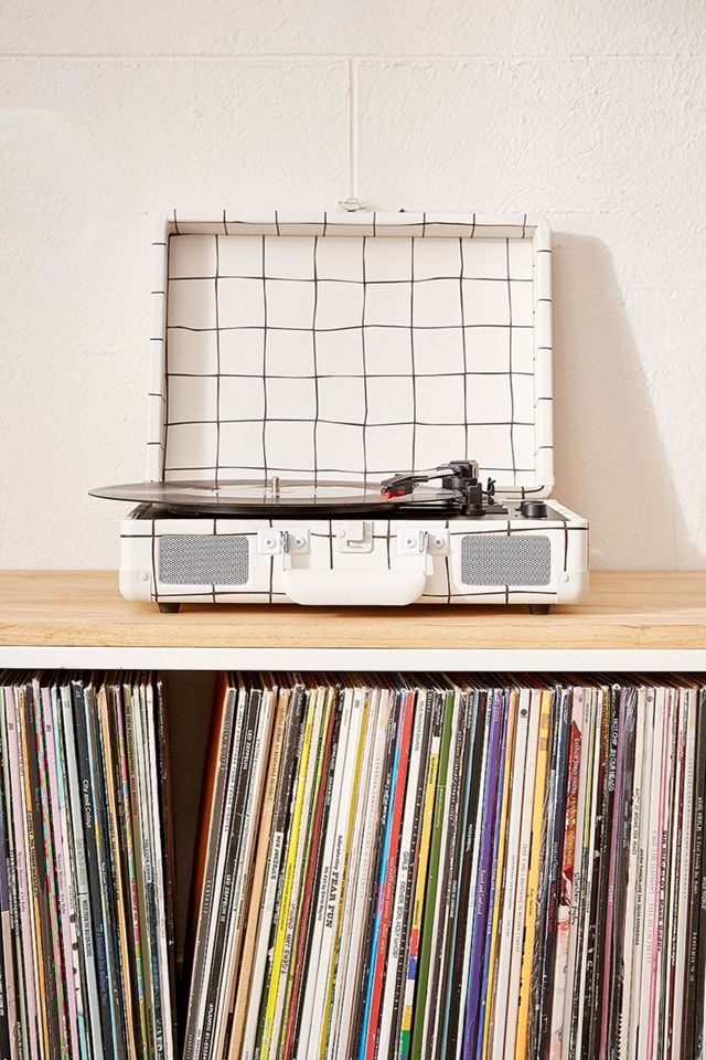 Crosley X UO Cruiser Wonky Grid Bluetooth Vinyl Record Player #2