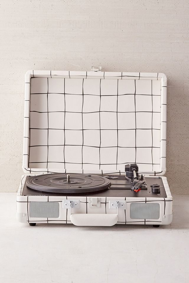 Crosley X UO Cruiser Wonky Grid Bluetooth Vinyl Record Player #4