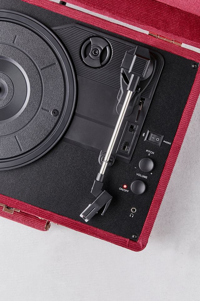 Crosley UO Exclusive Rose Gold Corduroy Cruiser Bluetooth Record Player #3
