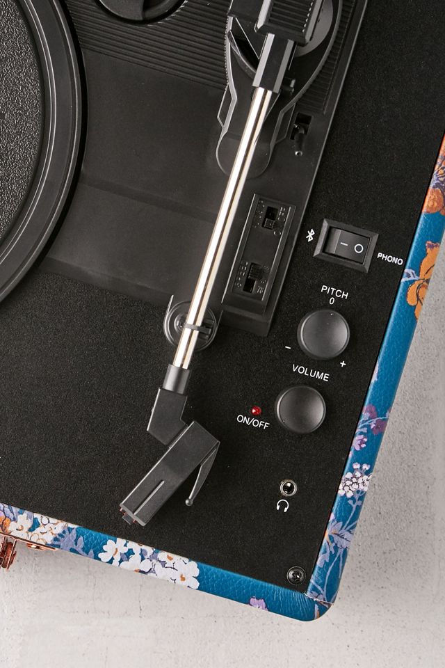 Crosley UO Exclusive Folk Poppy Cruiser Bluetooth Record Player #4