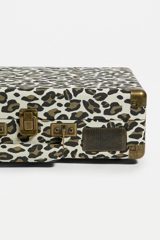 Crosley Cruiser Leopard Print Vinyl Record Player #2