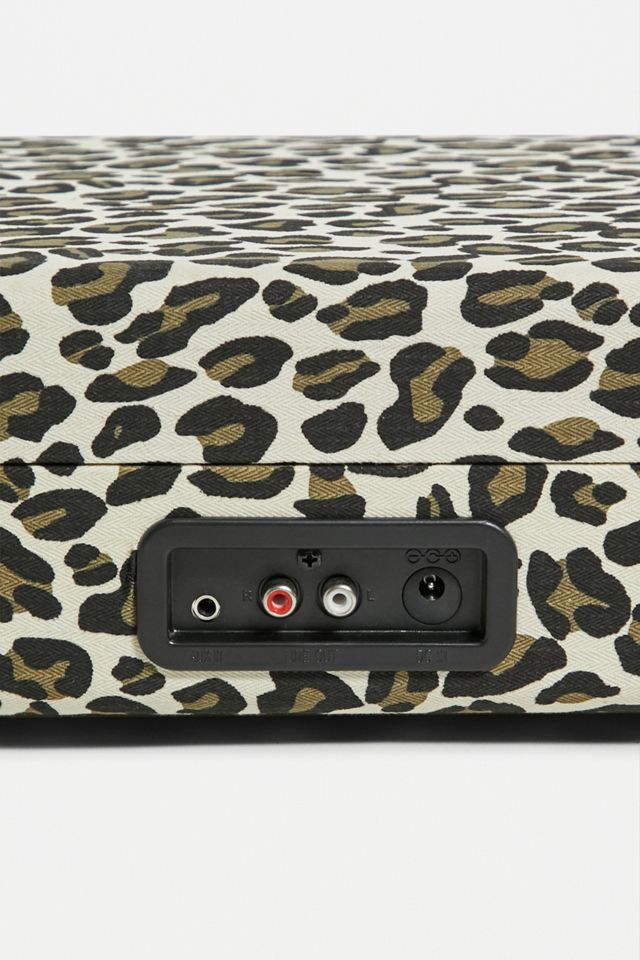 Crosley Cruiser Leopard Print Vinyl Record Player #3