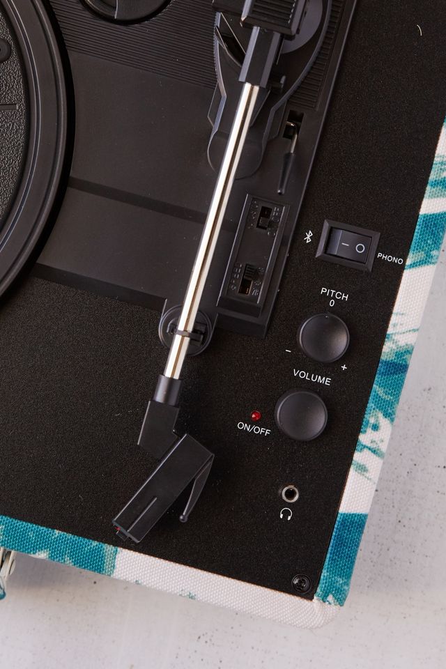 Crosley Canvas Leaf Cruiser Briefcase Bluetooth Portable Vinyl Record Player #4