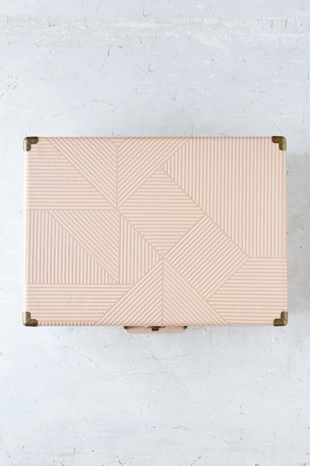 Crosley X UO Keepsake Peach Geo Portable Vinyl Record Player #4