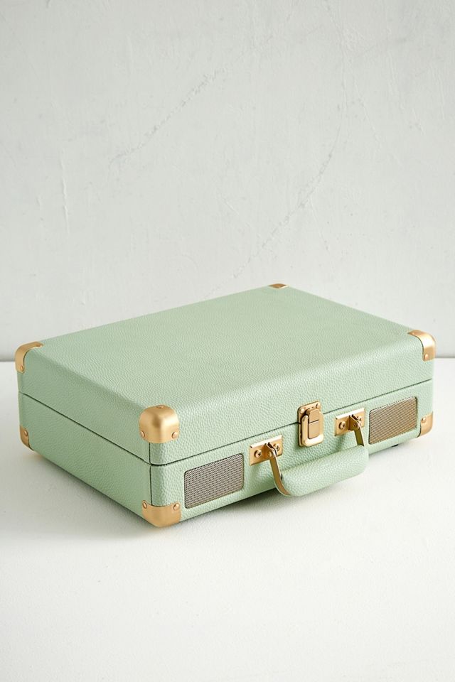 Crosley - Tourne-disque Cruiser Bluetooth menthe et doré #1