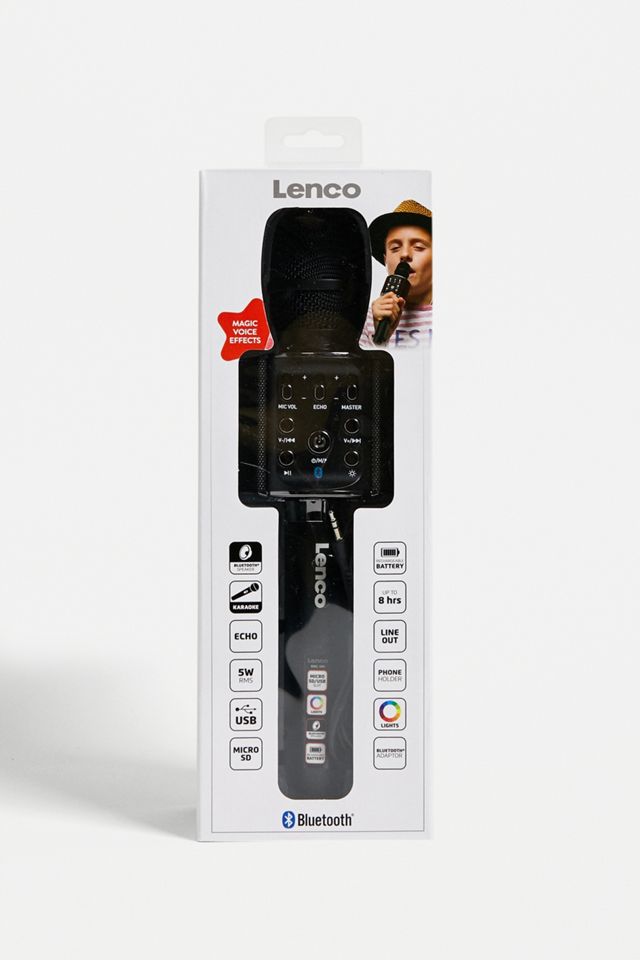 Microfono Karaoke Lenco Nero #2