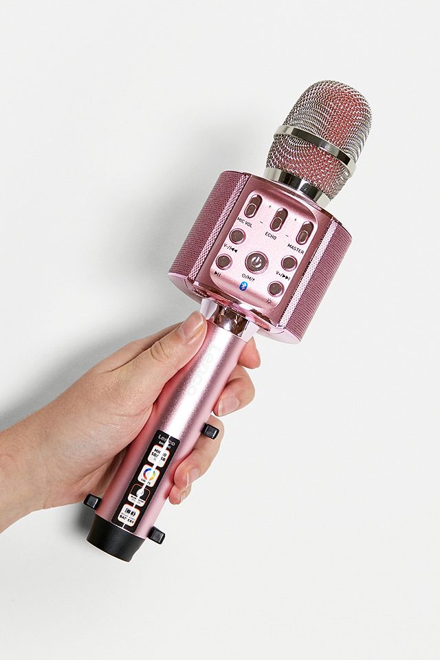 urbanoutfitters.com | Lenco Pink Karaoke Microphone