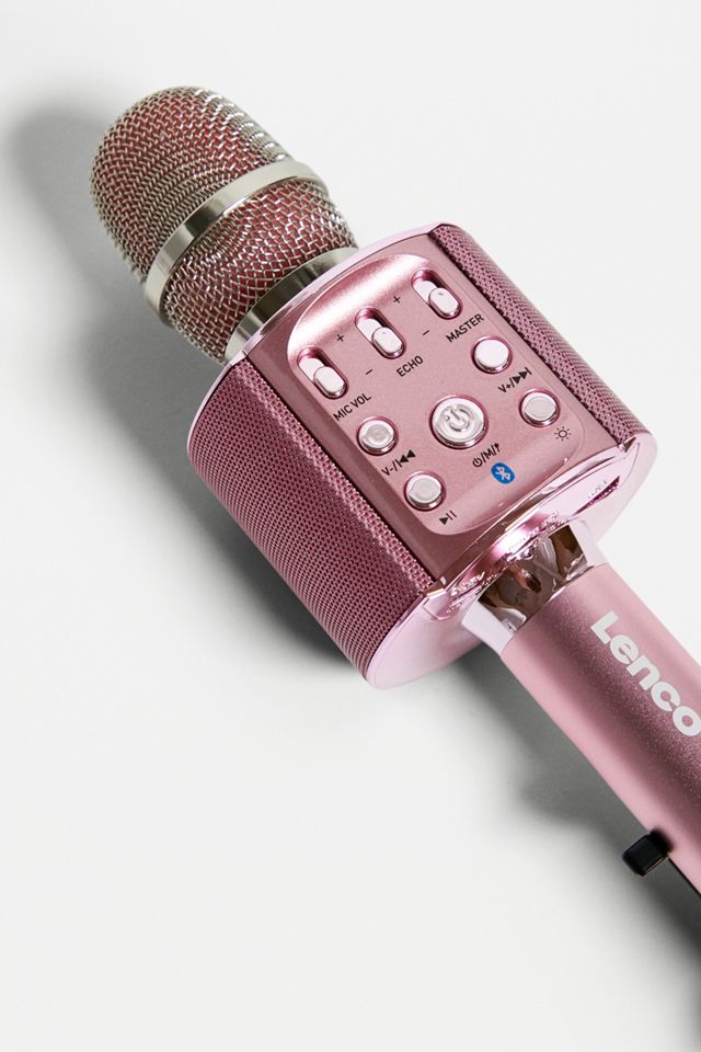 Lenco Pink Karaoke Microphone #1
