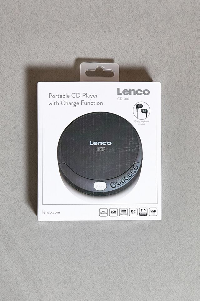 Lenco CD-010 Portable CD Player Urban Outfitters UK 