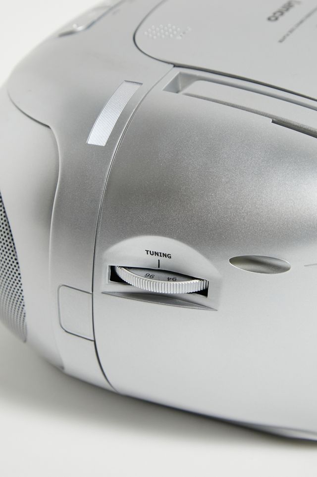 Lenco SCD-420SI SIlver Portable FM Radio CD-Cassette Player #2