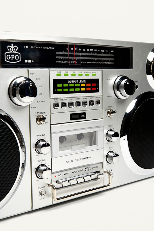 Boombox Cassette + CD Player #1