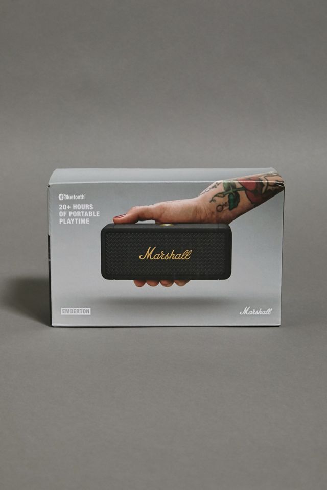 Marshall Schwarz & Messing Emberton Tragbarer Bluetooth Lautsprecher #2