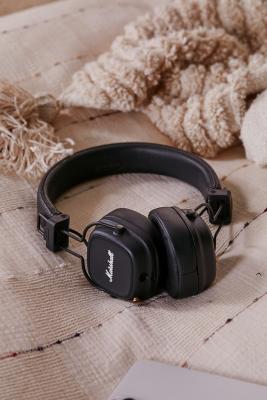 Marshall Black Major IV Headphones Urban Outfitters UK