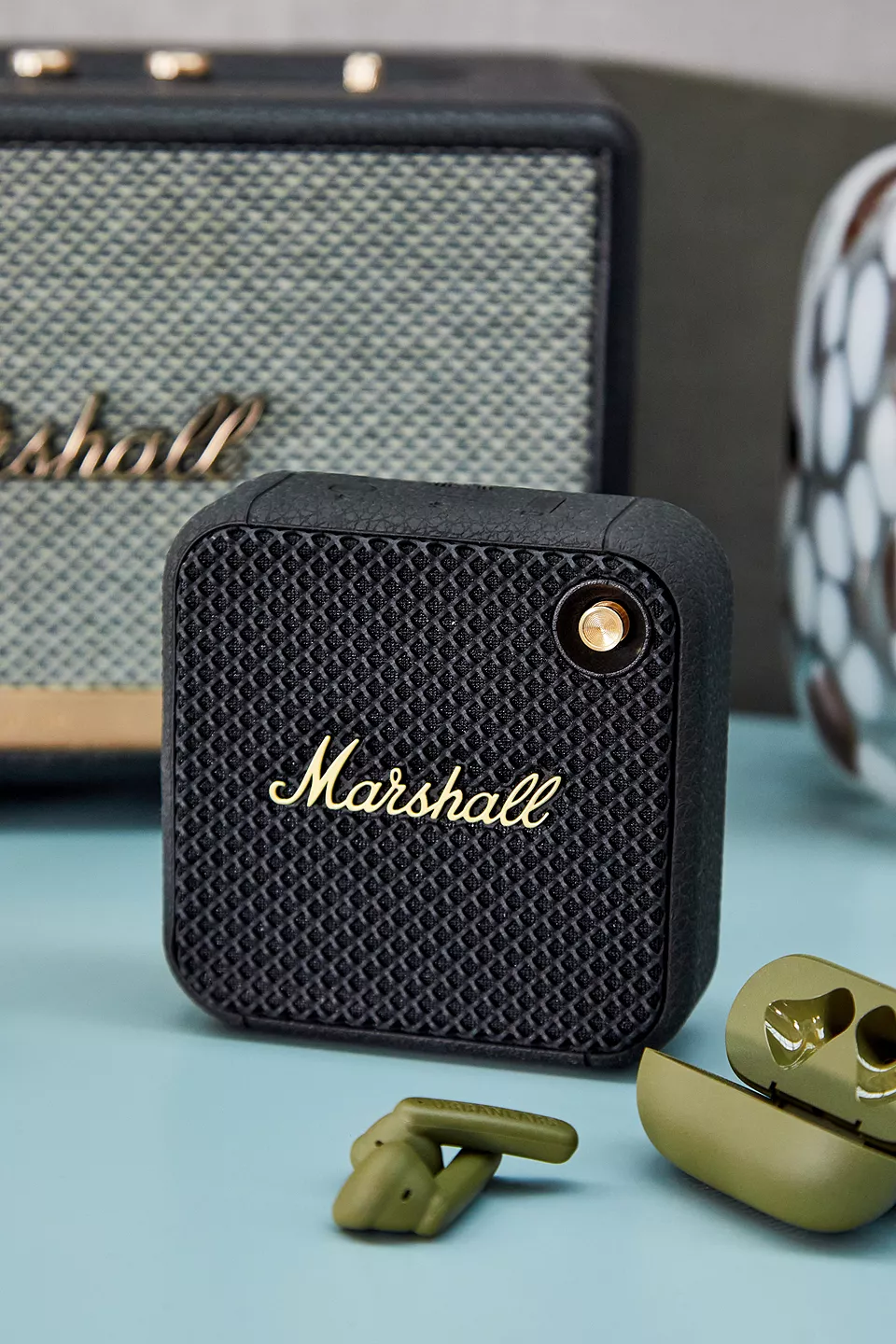 urbanoutfitters.com | Marshall Black Willen Portable Bluetooth Speaker
