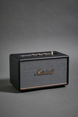 Marshall Black Acton III Home Bluetooth Speaker | Urban Outfitters UK