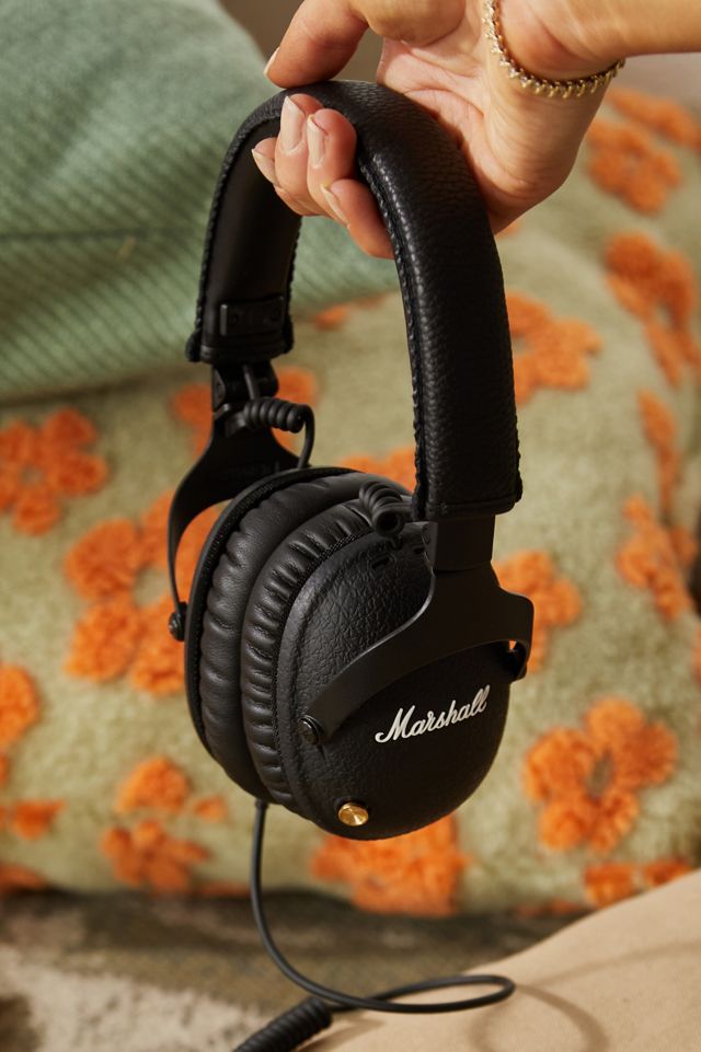  Marshall Monitor II Active Noise Canceling Over-Ear Bluetooth  Headphone, Black (Renewed) : Electronics