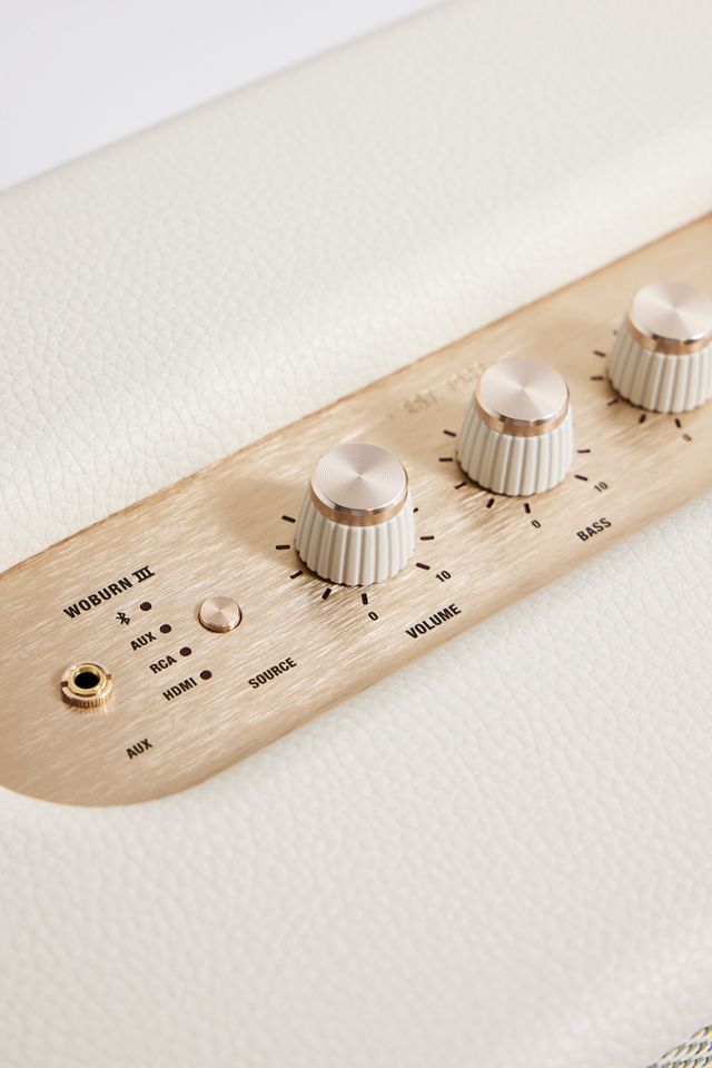 Marshall Woburn III White Bluetooth Speaker #3