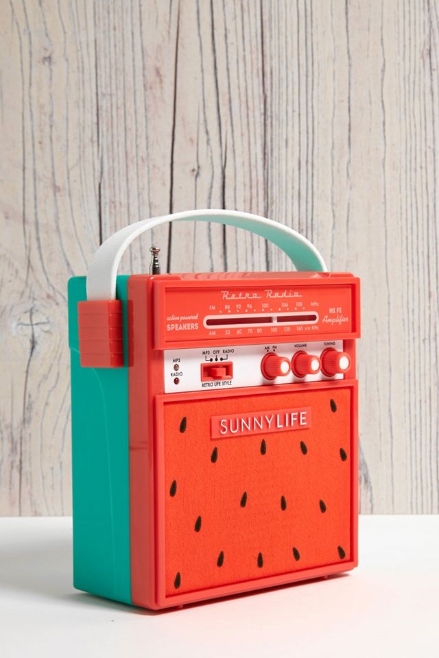 Sunnylife Beach Sounds Watermelon Radio #2