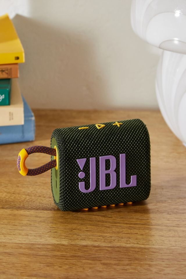 JBL Go 3 Green altavoz portátil impermeable
