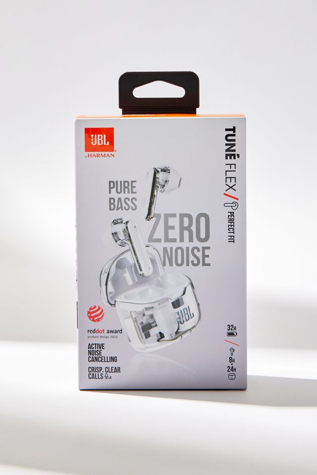 JBL Tune Flex Ghost Edition White Earphones #2