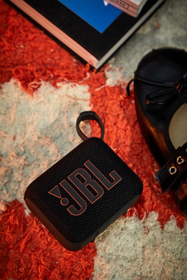 JBL GO4 Portable Bluetooth Speaker – Waterproof, Wireless, Black