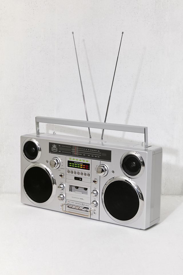 Boombox Estéreo GPO Silver Brooklyn #2