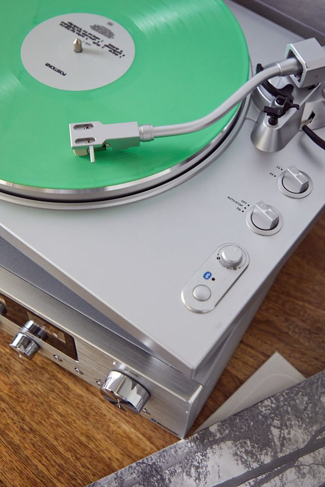 GPO Silver PR100 Pitch Control Record Player #1