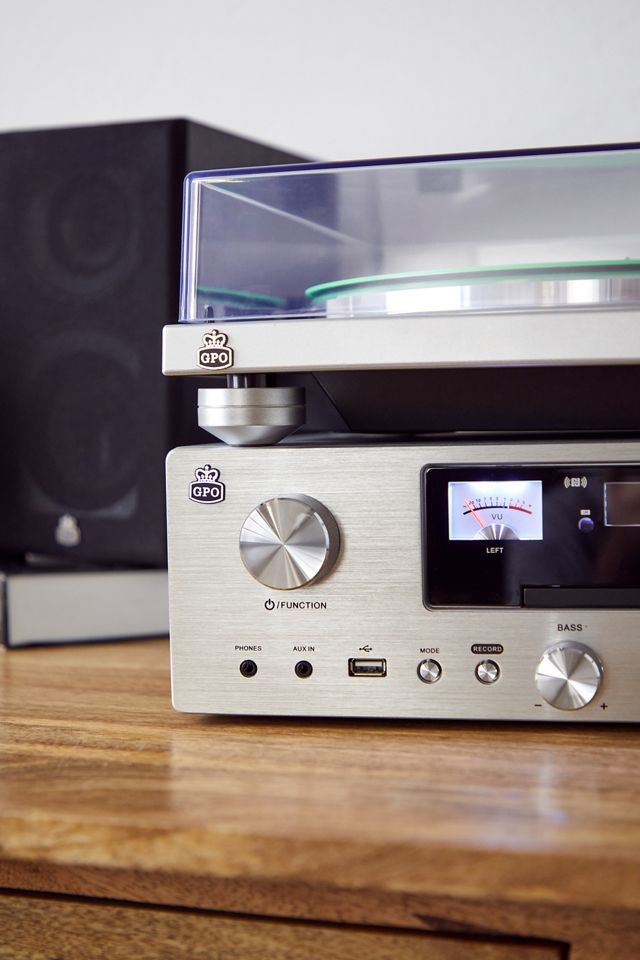 GPO Silver PR100 Pitch Control Record Player #2