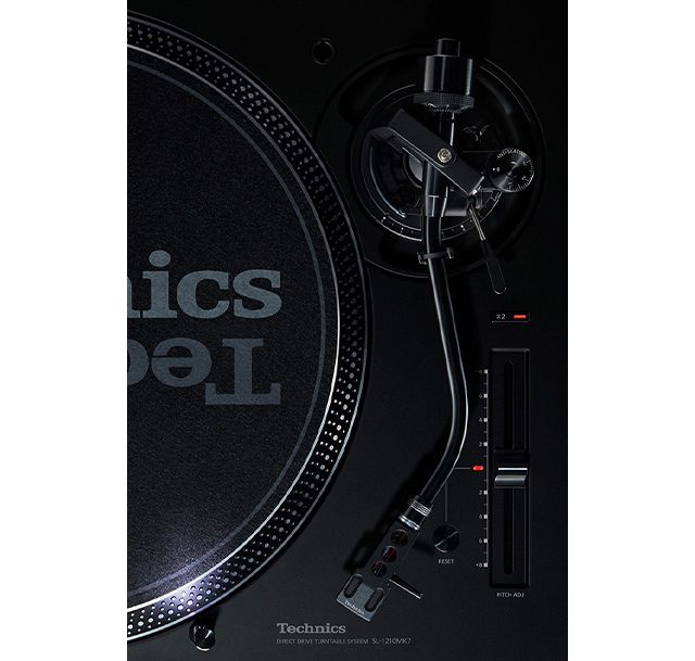 Plato giratorio Technics Negro SL-1200MK7 #3